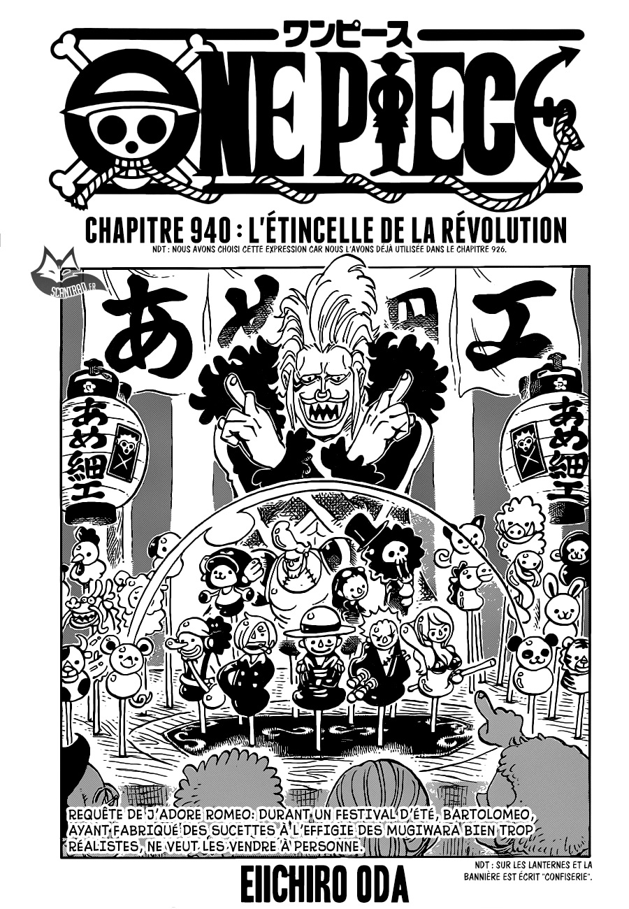 One Piece: Chapter chapitre-940 - Page 1