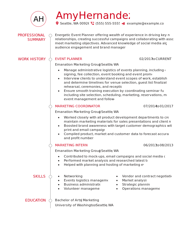  What a Resume Should Look Like in 2023? Example of a reverse chronological resume.