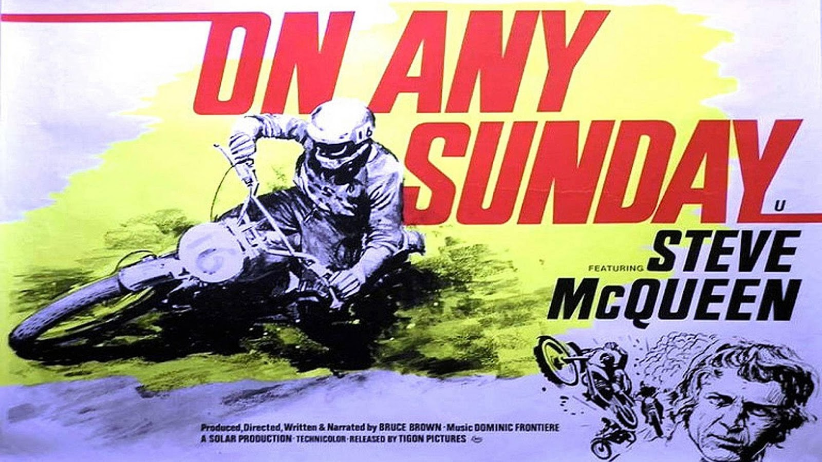 Steve McQueen in iconic motorcycle movie 'On Any Sunday