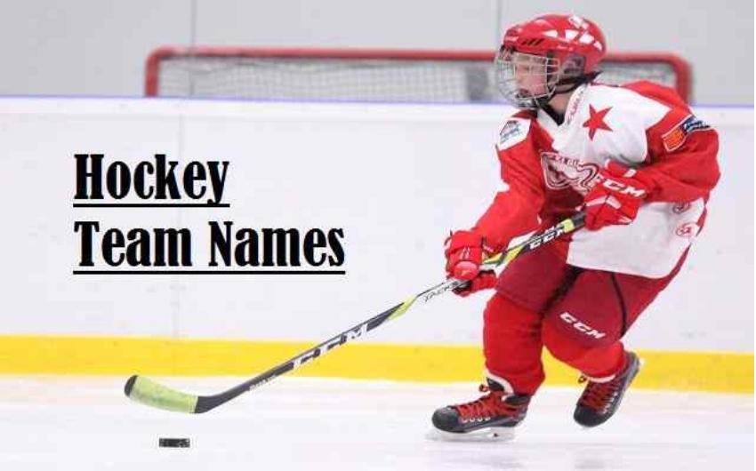 Hockey team names ideas