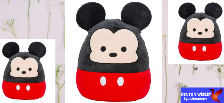 8. Mickey Mouse Squishmallow 12-Inch 