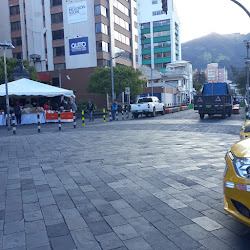 Buseta de transporte Quito