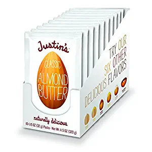 Keto Snacks Amazon Justin's Classic Almond Butter Single Serving