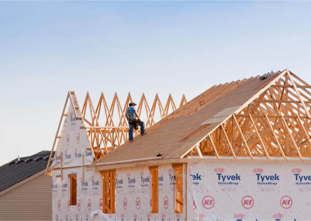 Newly built homes and new construction have been affected by real estate market.