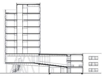 FE Building, structure
