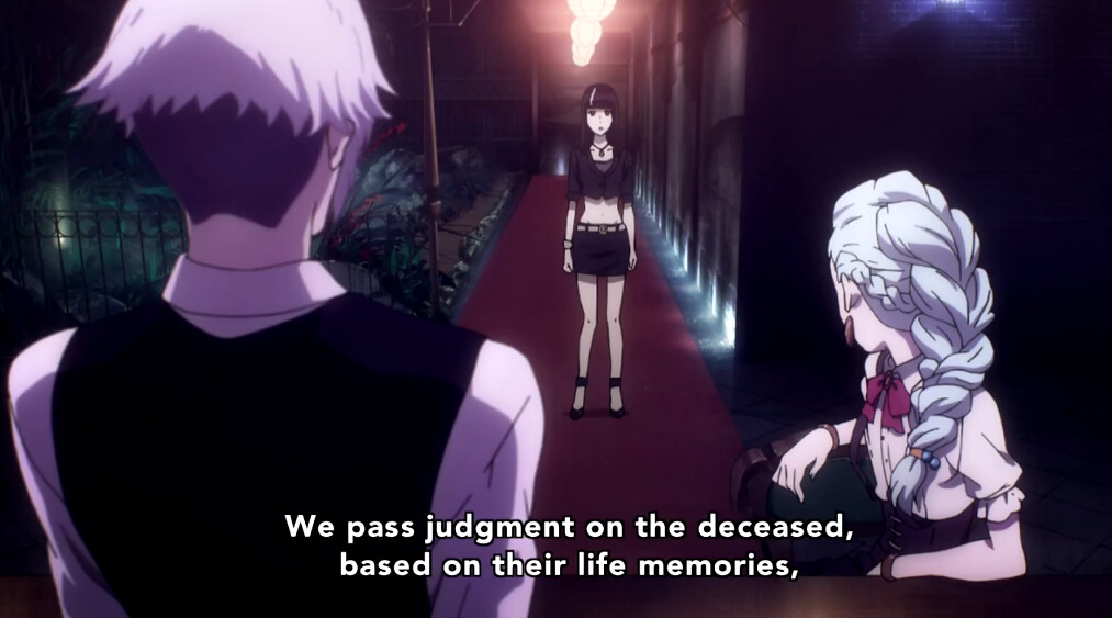 Review/discussion about: Death Parade