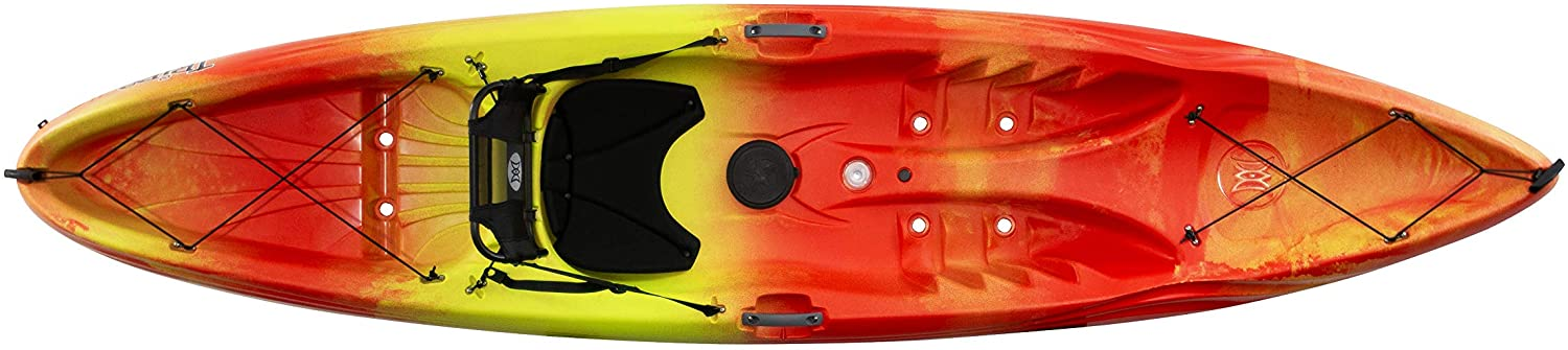 Perception Tribe 11.5 | Sit on Top Kayak | Recreational Kayak for camping