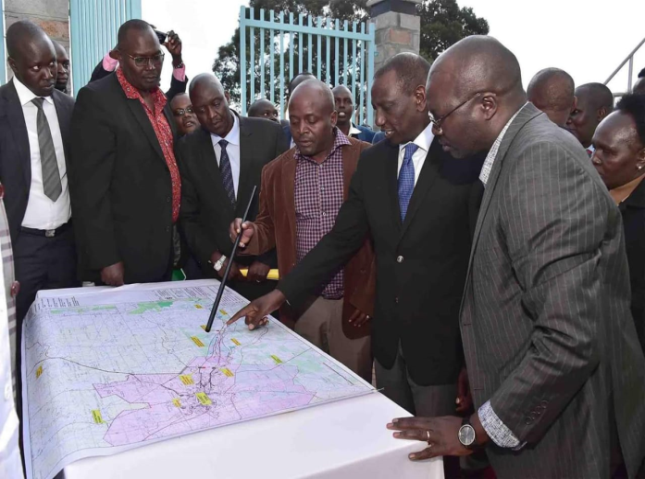 Commissioning of the Ellegirini Pipeline and Kapsoya Treatment plant in August 2018 by H. E. the Deputy President accompanied by  the CS Water and Sanitation as well as the Governor of Uasin Gishu County