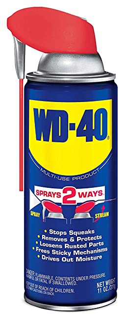 WD-40 490043 Multi-Use Lubricant Smart Straw Spray 11 OZ (Pack of 1)