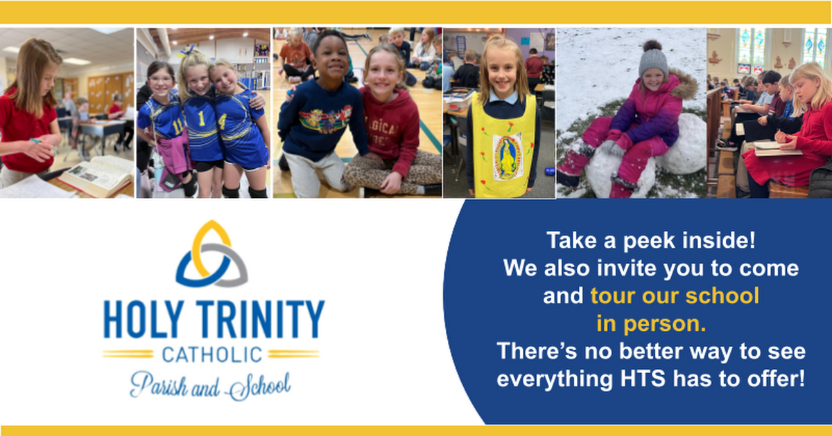 Holy Trinity Catholic School Virtual Tour