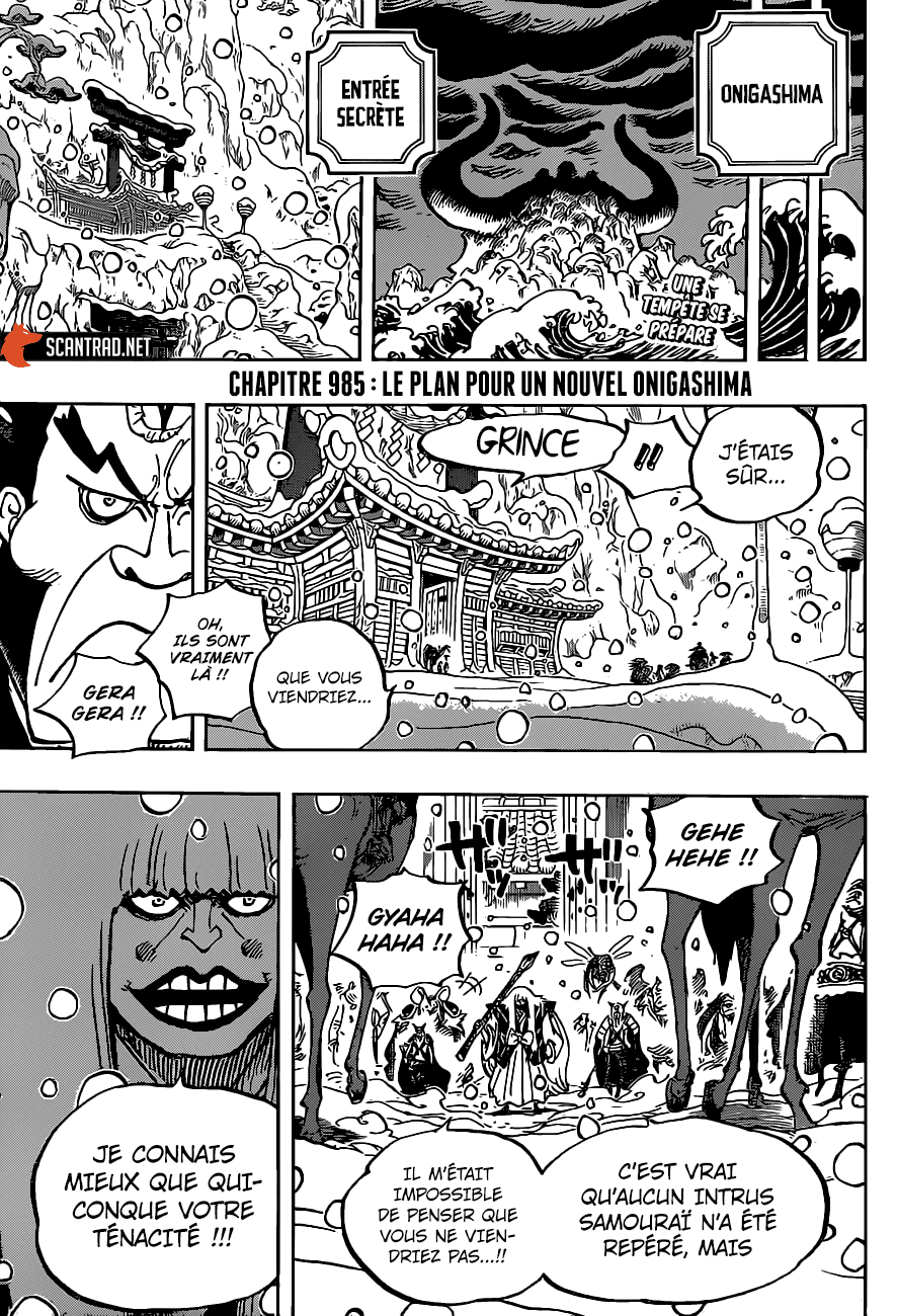 One Piece: Chapter 985 - Page 3