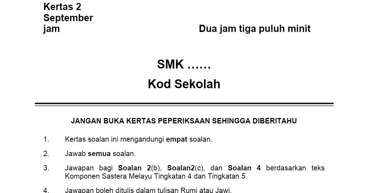 Soalan Kertas 2 BM Percubaan SPM 2019 Negeri Melaka.docx  Google Drive