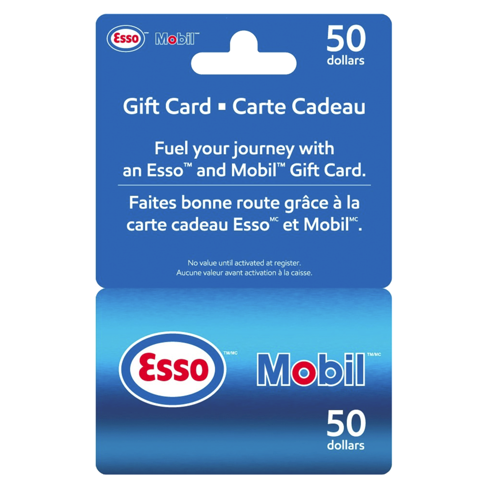 Esso and Mobil Gift Card