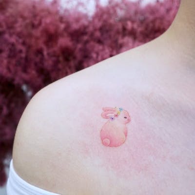 ลายสักกระต่าย เล็กๆ1