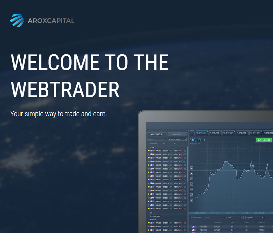 Arox Capital WebTrader