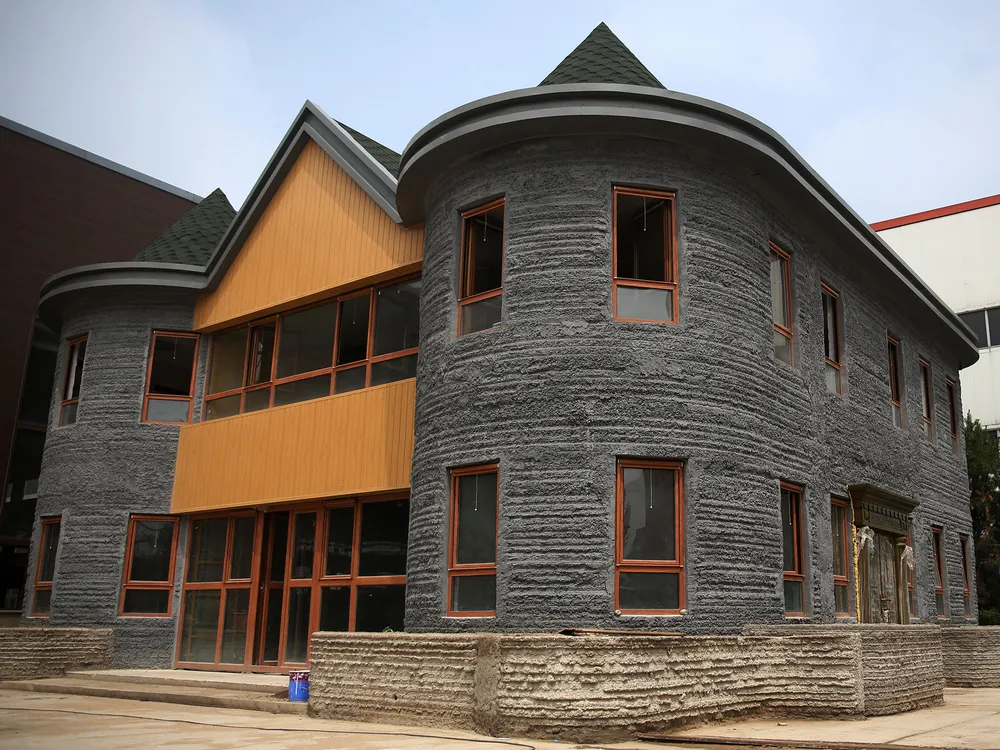The Chinese 3D Printed House in Beijing, China: