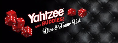 Complete Dice & Frame List - Yahtzee With Buddies & Dice With Buddies