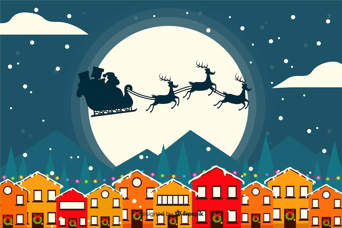 Santa Claus on christmas