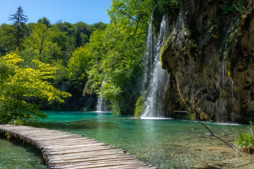 the beauty of the Plitvice Lakes