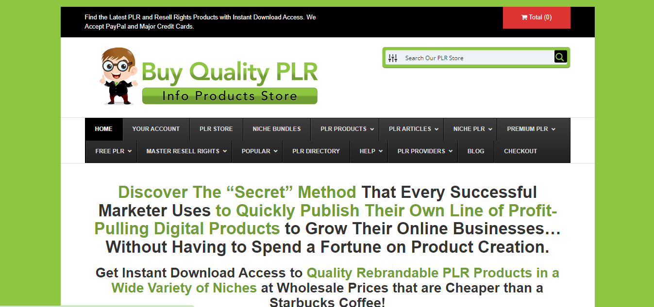 BuyQualityPLR