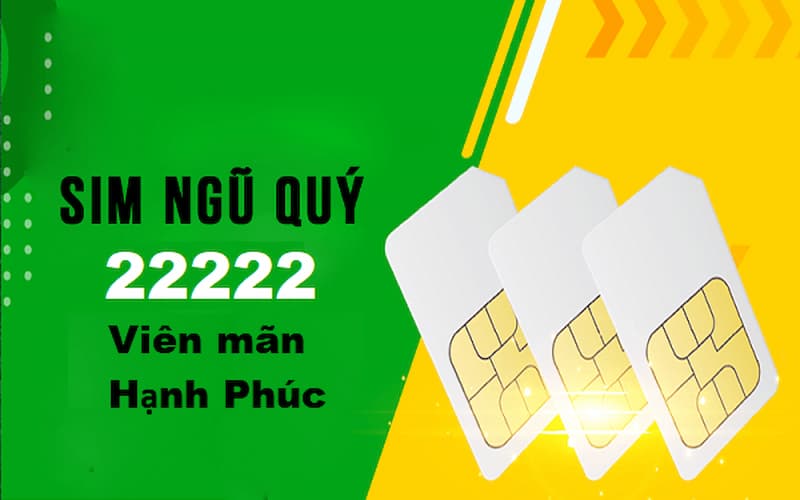 Tại sao nói sim ngũ quý 22222 là tình yêu và hy vọng?