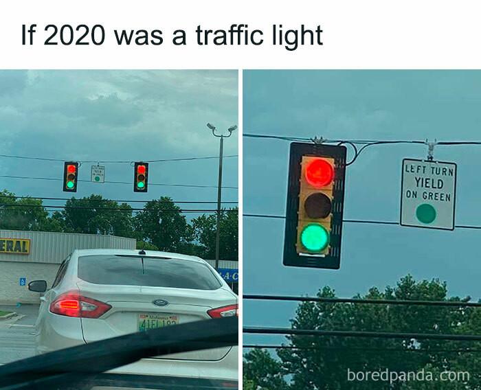 ... a traffic light 