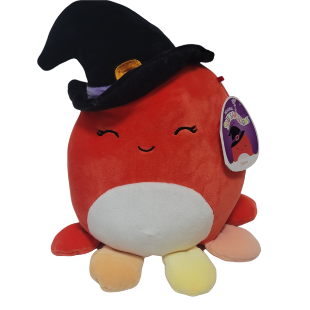 Squishmallows Official Kellytoy Plush Toy 8" Detra the Octopus Witch  Halloween - Walmart.com