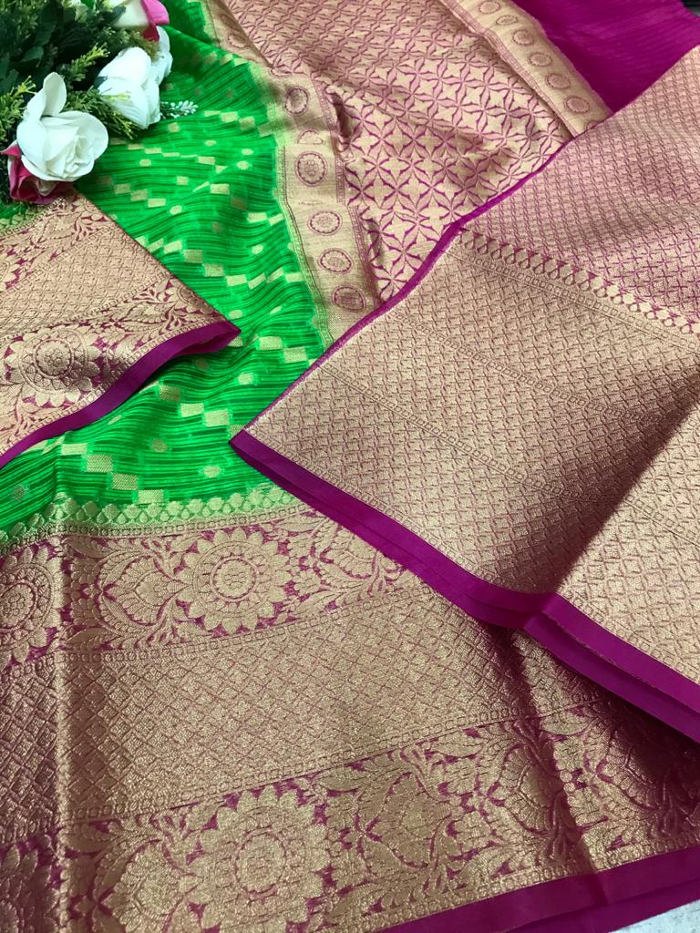 Banaras warm silk(soft Banarasi)Sarees