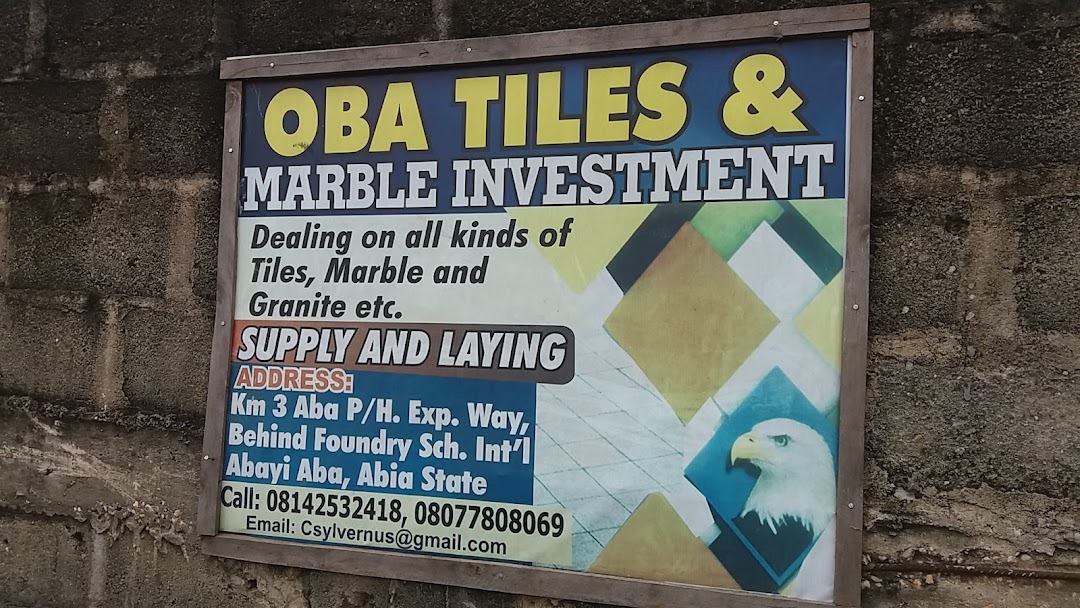 Oba Tiles & Marble Investment