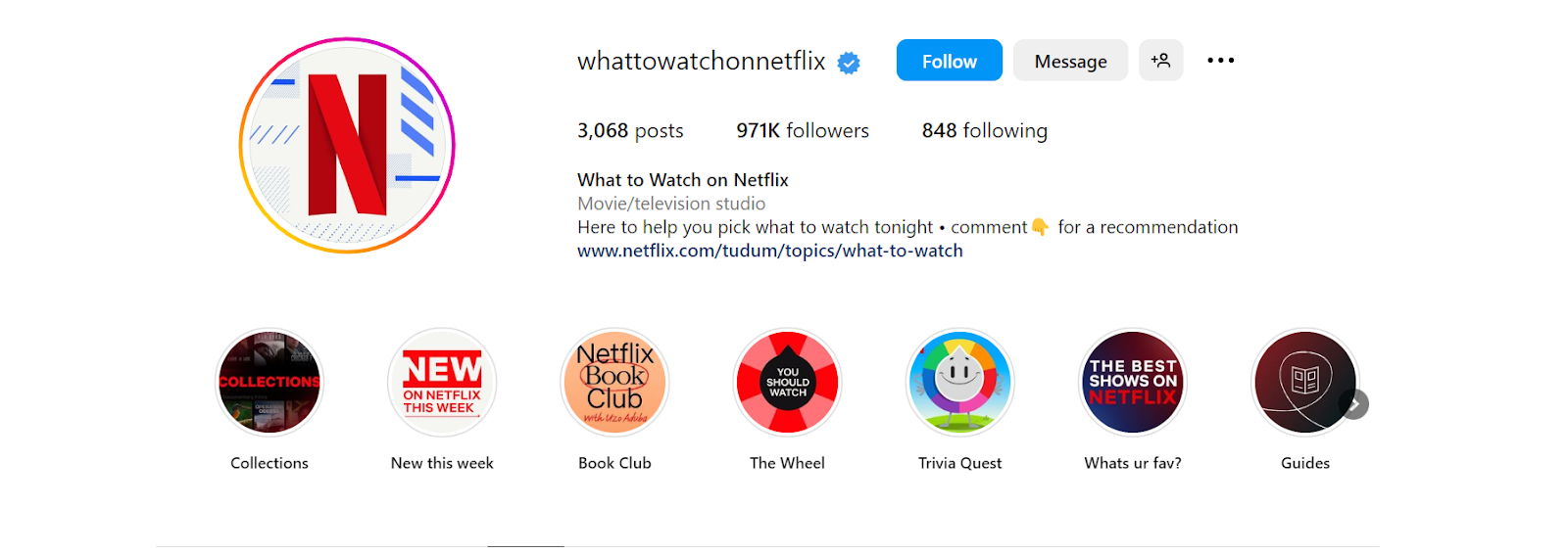 Audiense blog - whattowatchonnetflix