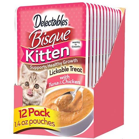 Hartz Delectables Bisque Tuna & Chicken Lickable Kitten Treat