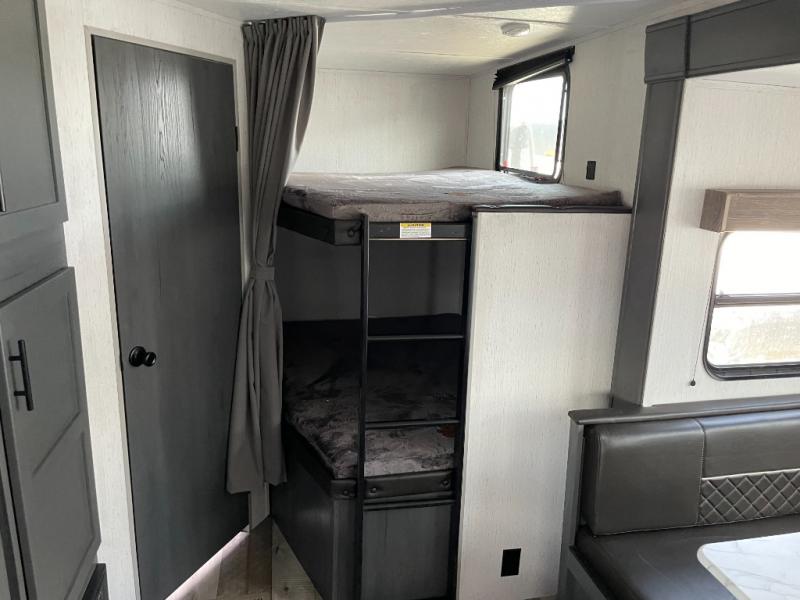 The bunks are built to keep your kids comfortable all night long.