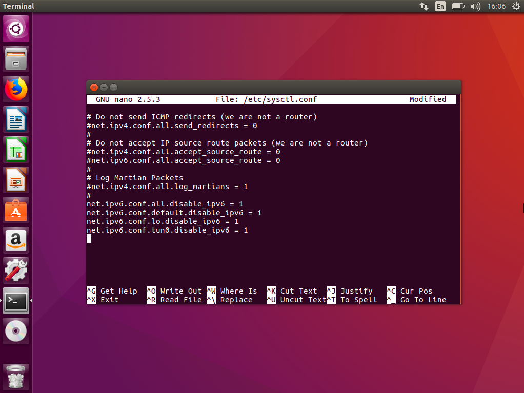 How to disable IPv6 on Ubuntu
