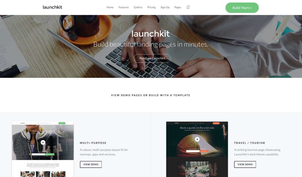 LaunchKit – Tema WordPress de Marketing