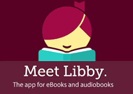 Libby Logo with "Meet Libby" in white text