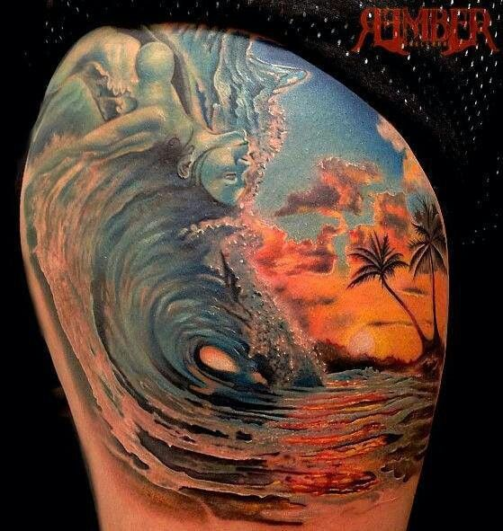 Marine Life Inspired Tattoos in Honor of National Ocean 