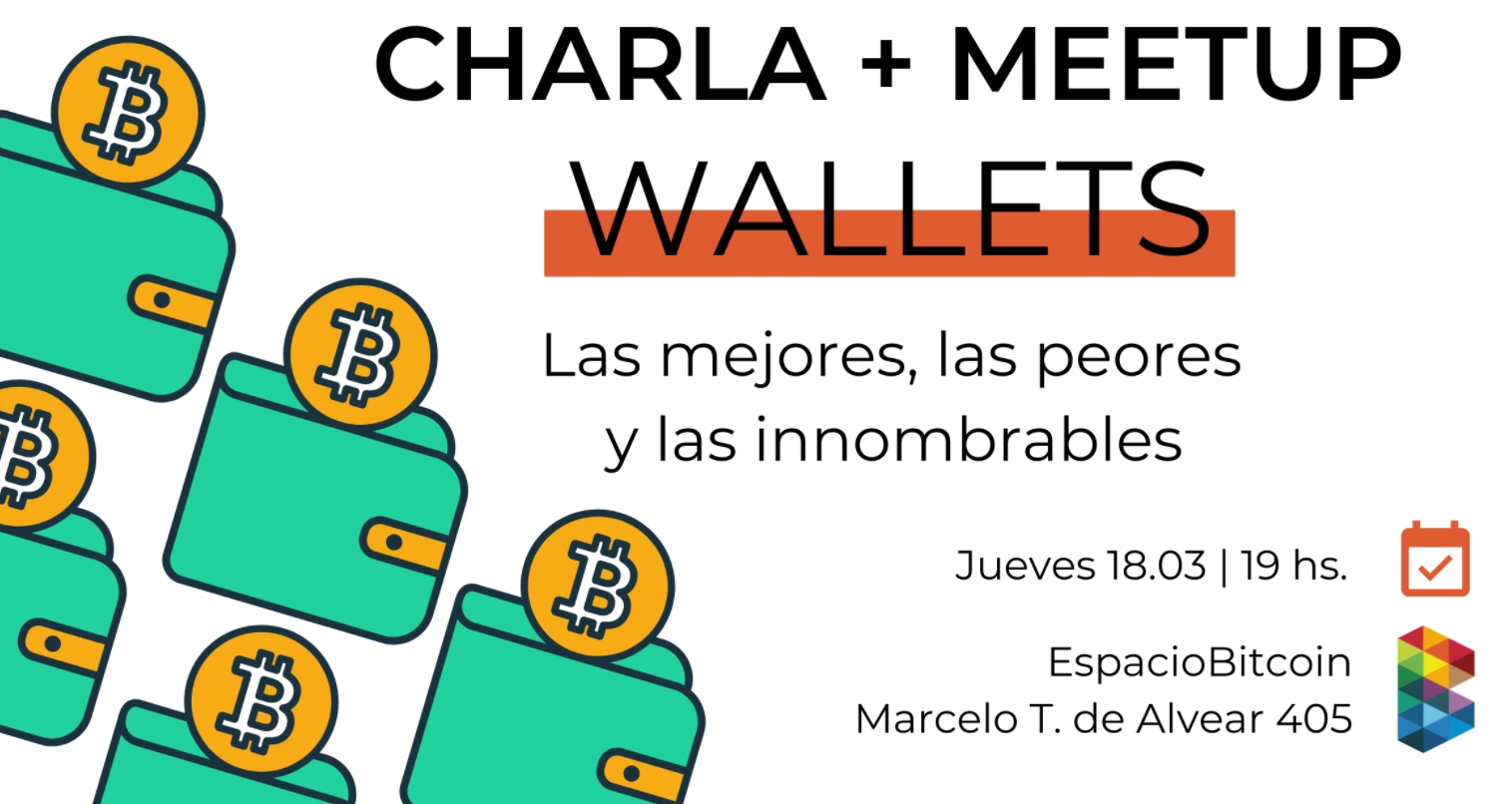 Charla + Meetup con la participación de La Bitcoineta