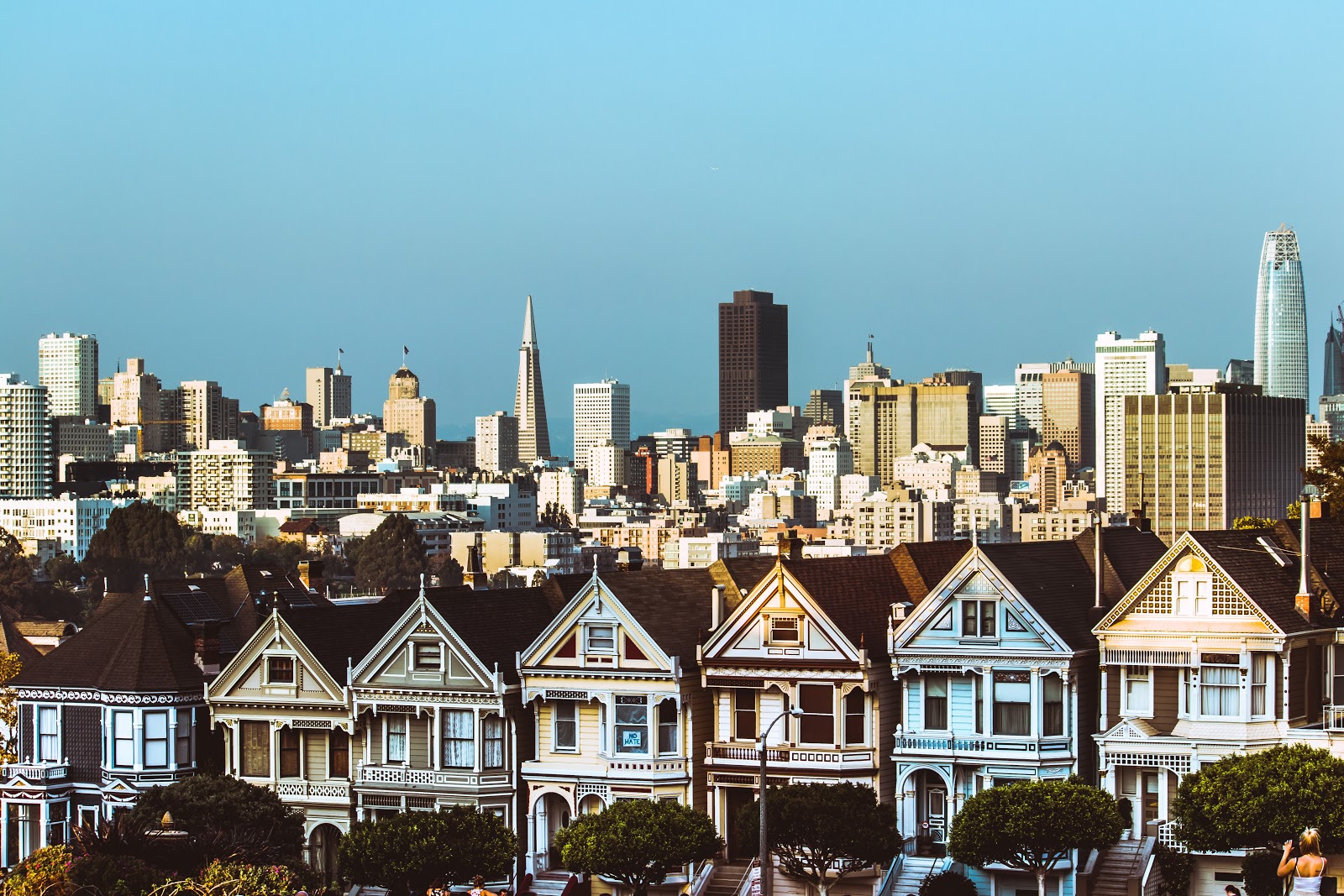 Houses in San Francisco.