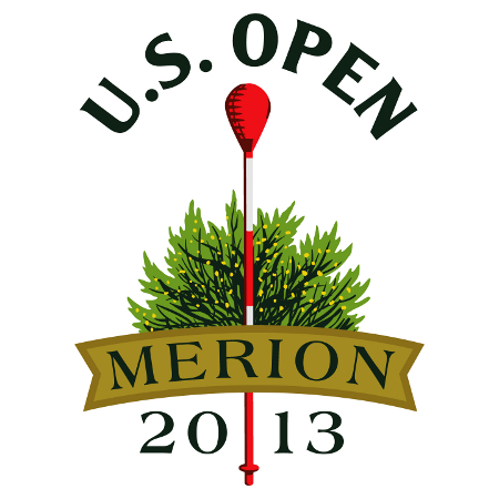 Logotipo del campo de golf Merion