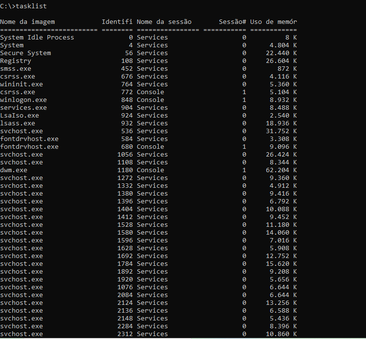 Lista de comandos Windows 7 e 10 - WikiCTI