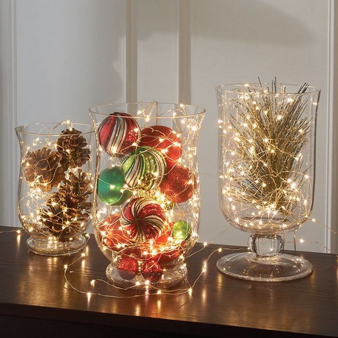 Decor for the New Year 2022: Christmas balls in the interior 16