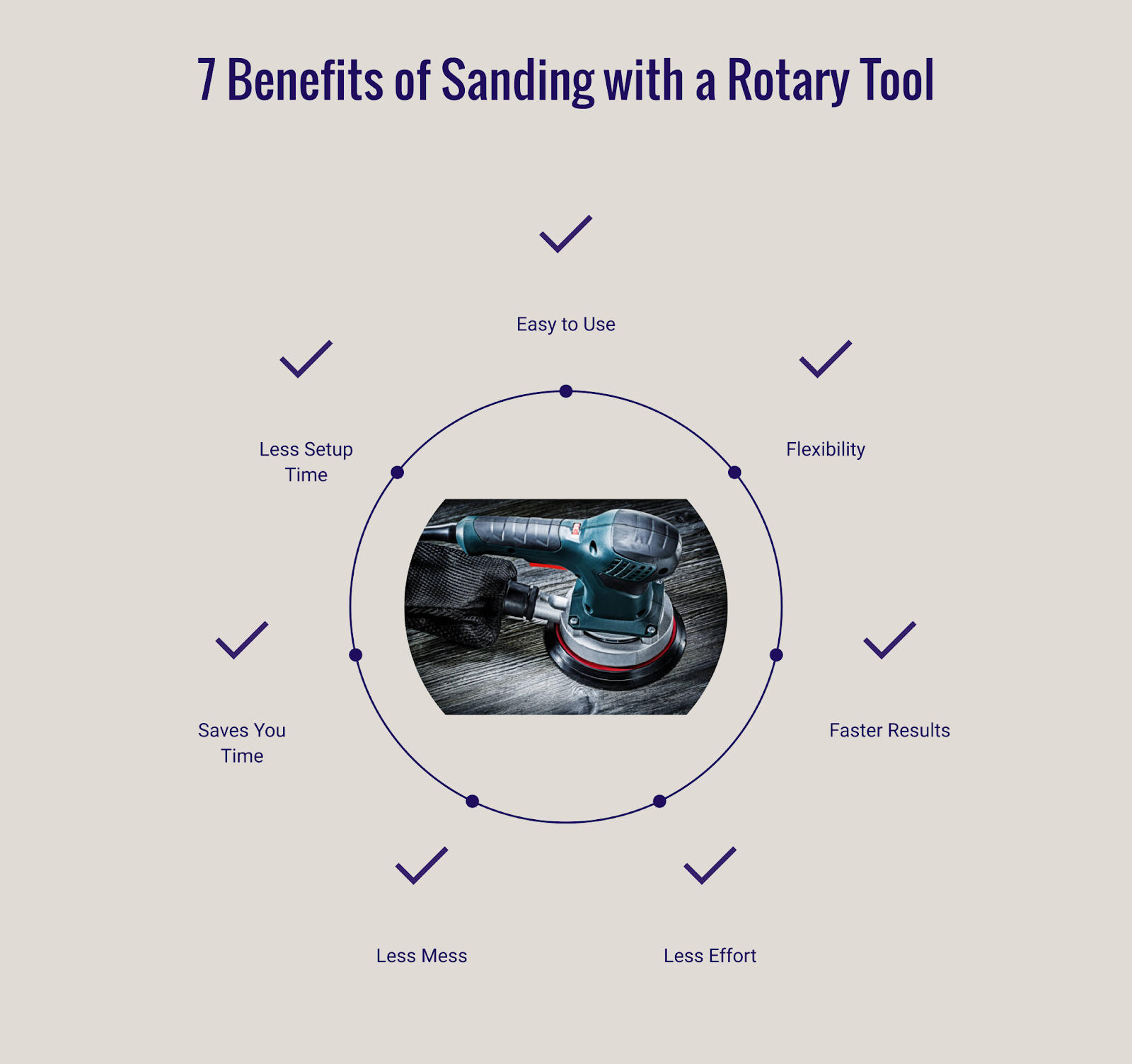 Top Benefits of Sanding with a Rotary Tool