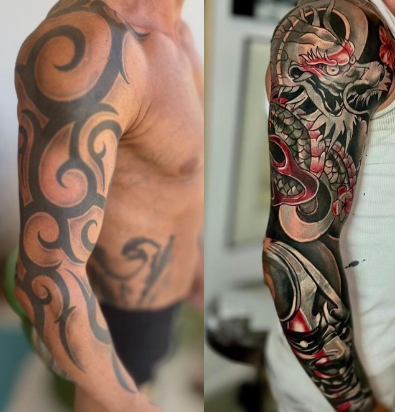Dragon Cover Up Tattoo Ideas