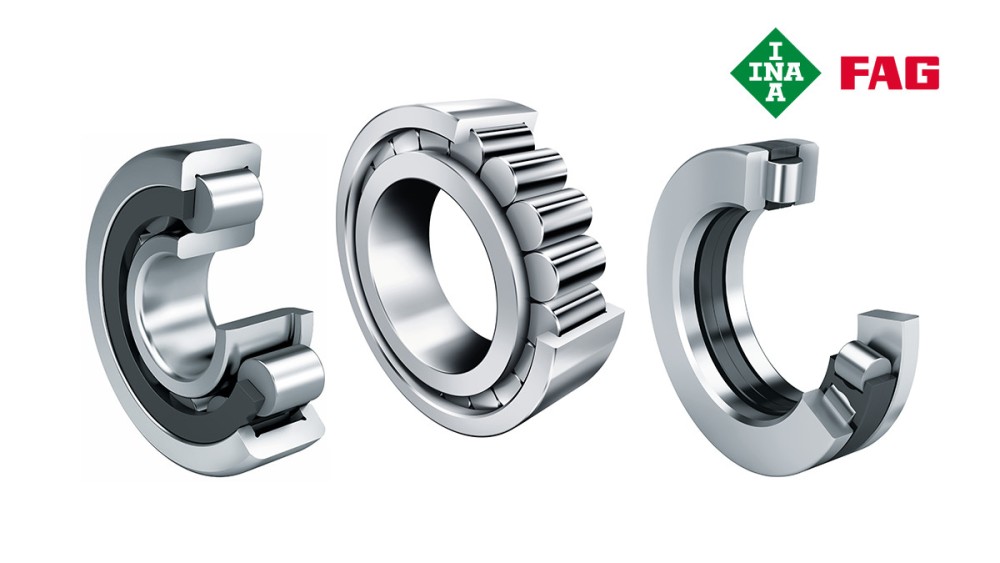 INA and FAG Cylindrical roller bearings used in pumps