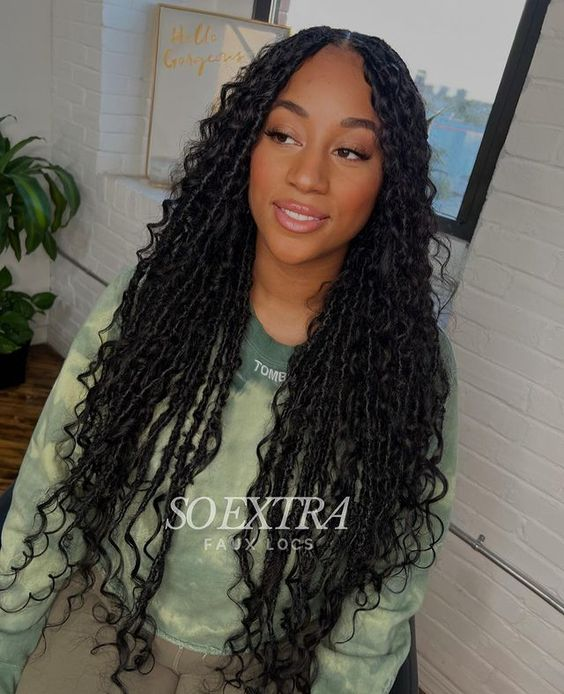 Another look at the soft  goddess locs