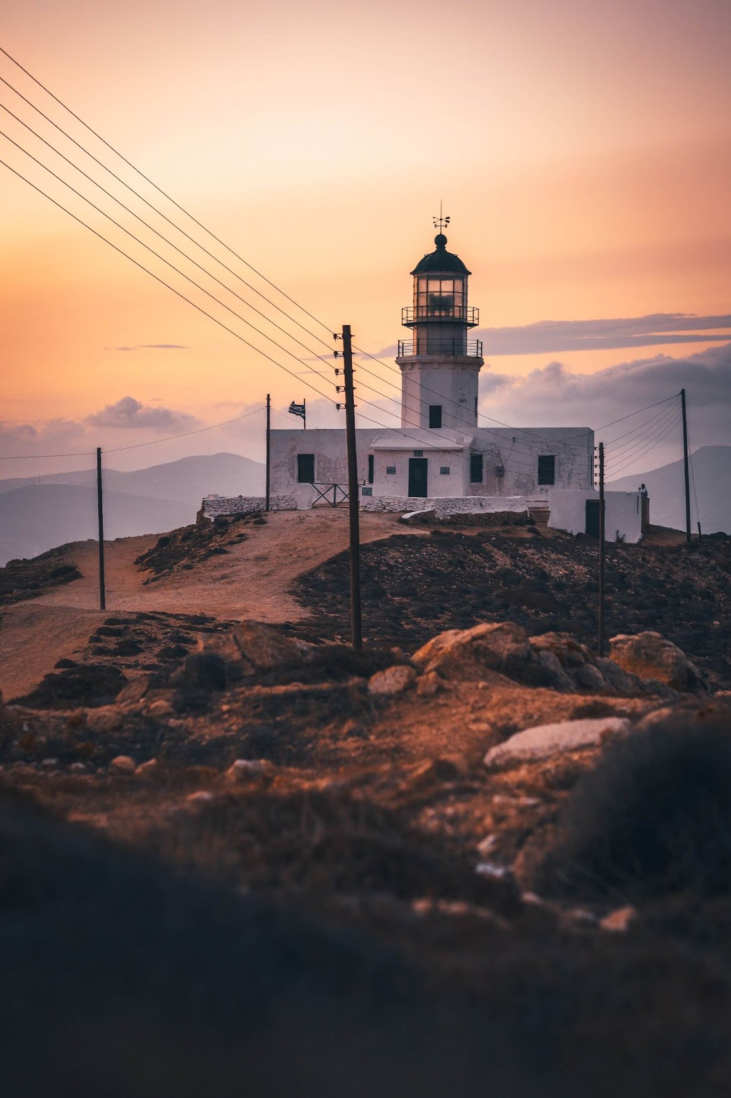 1 day in Mykonos, Armenistis Lighthouse, 
