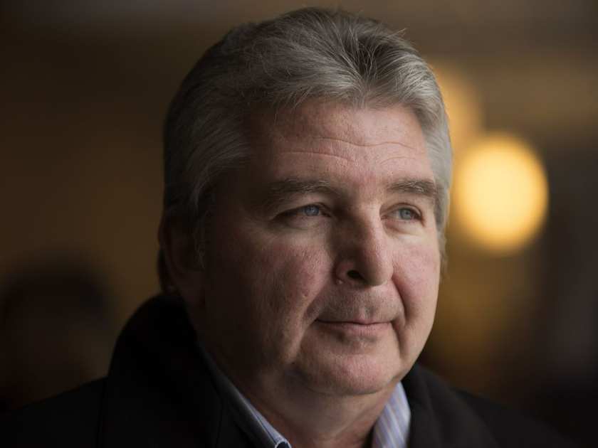 Office of The Child and Youth Advocate's Del Graff poses for a photo after attending the National Child Day conference hosted by the Alberta Resource Centre for Quality Enhancement, at the DoubleTree by Hilton, 16615 - 109 Ave., in Edmonton on Saturday Nov. 19, 2016. Photo by David Bloom
