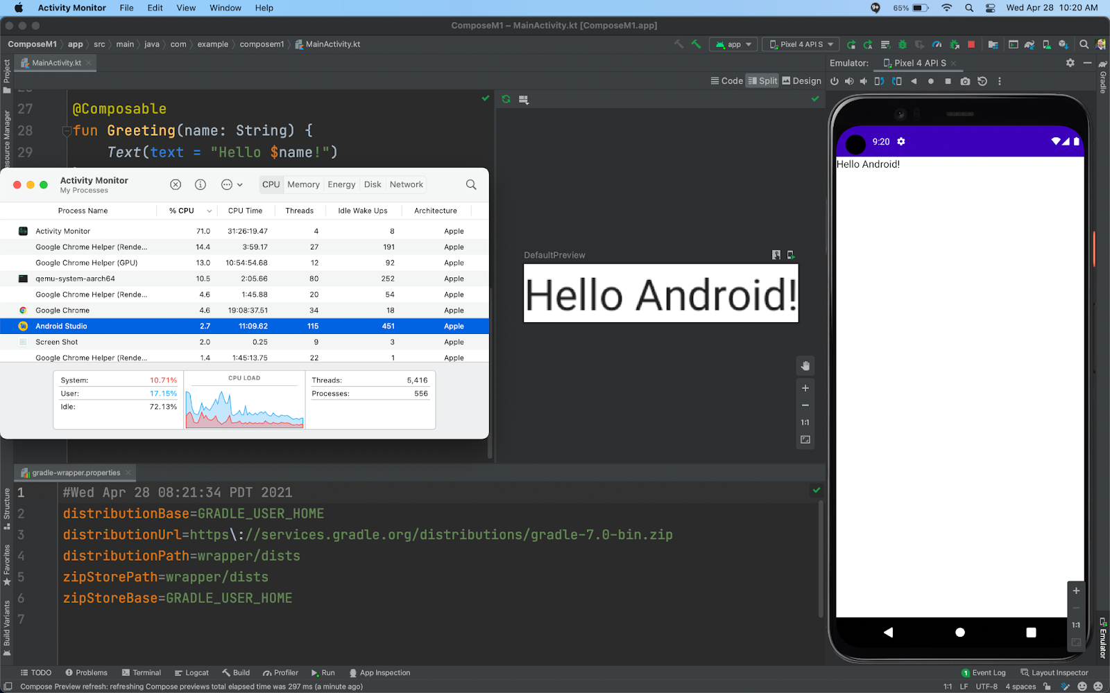 Android Studio Release Updates: Android Studio Arctic Fox Canary 15  available