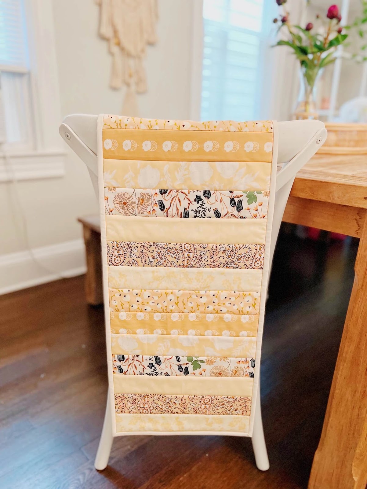 quilt as you go table runner