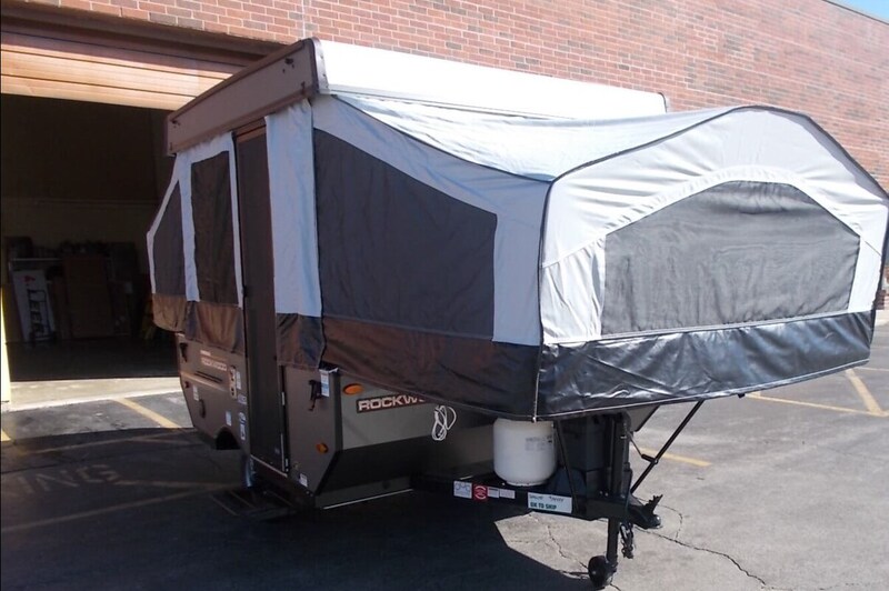 Best Campers That Can Fit In Your Garage Rockwood Tent 1640LTD Exterior